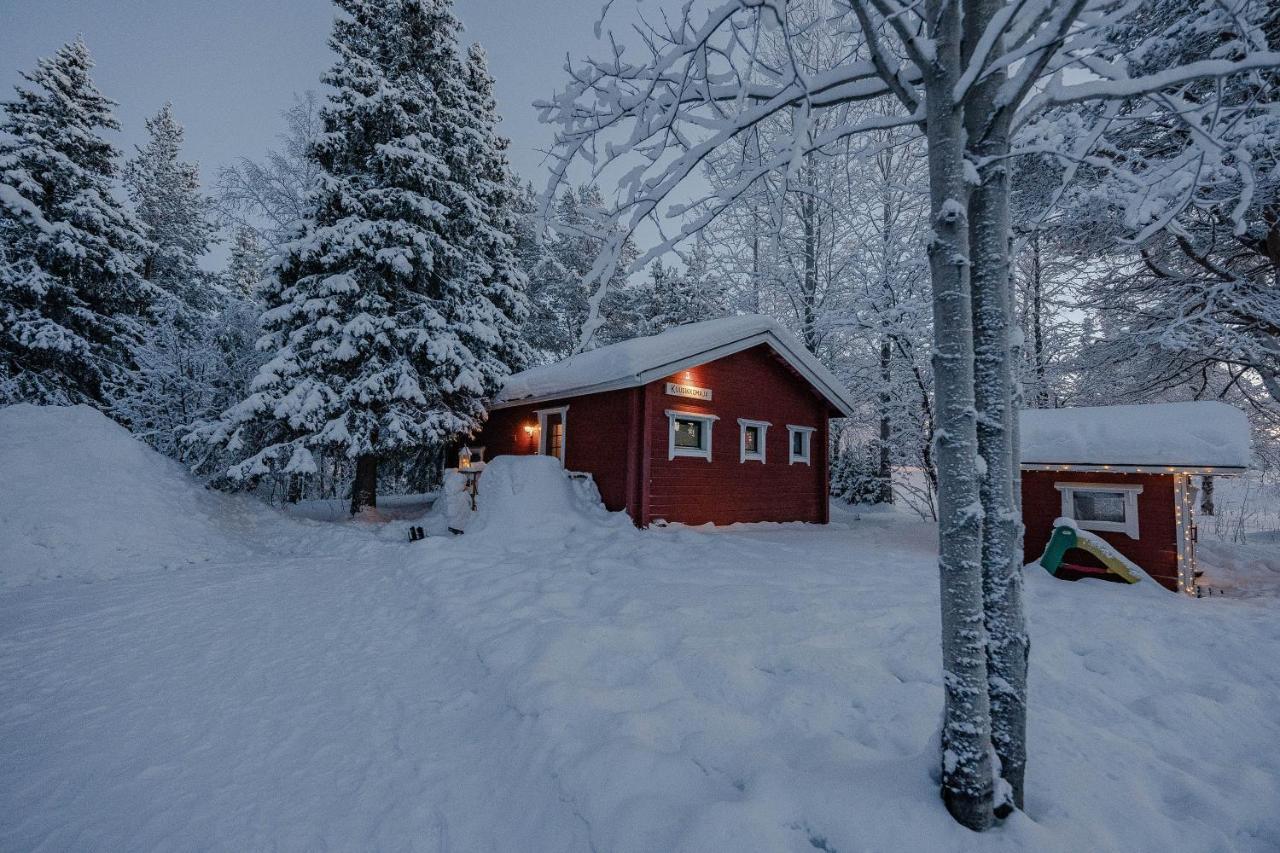 Yllaeksen Yoepuu Villa Akaslompolo Bagian luar foto
