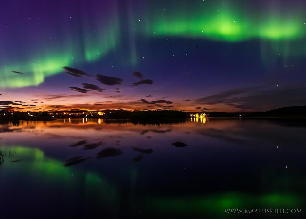 Yllaeksen Yoepuu Villa Akaslompolo Bagian luar foto