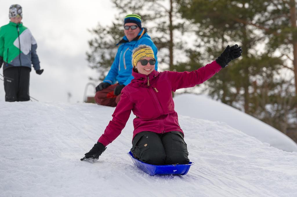 Yllaeksen Yoepuu Villa Akaslompolo Bagian luar foto