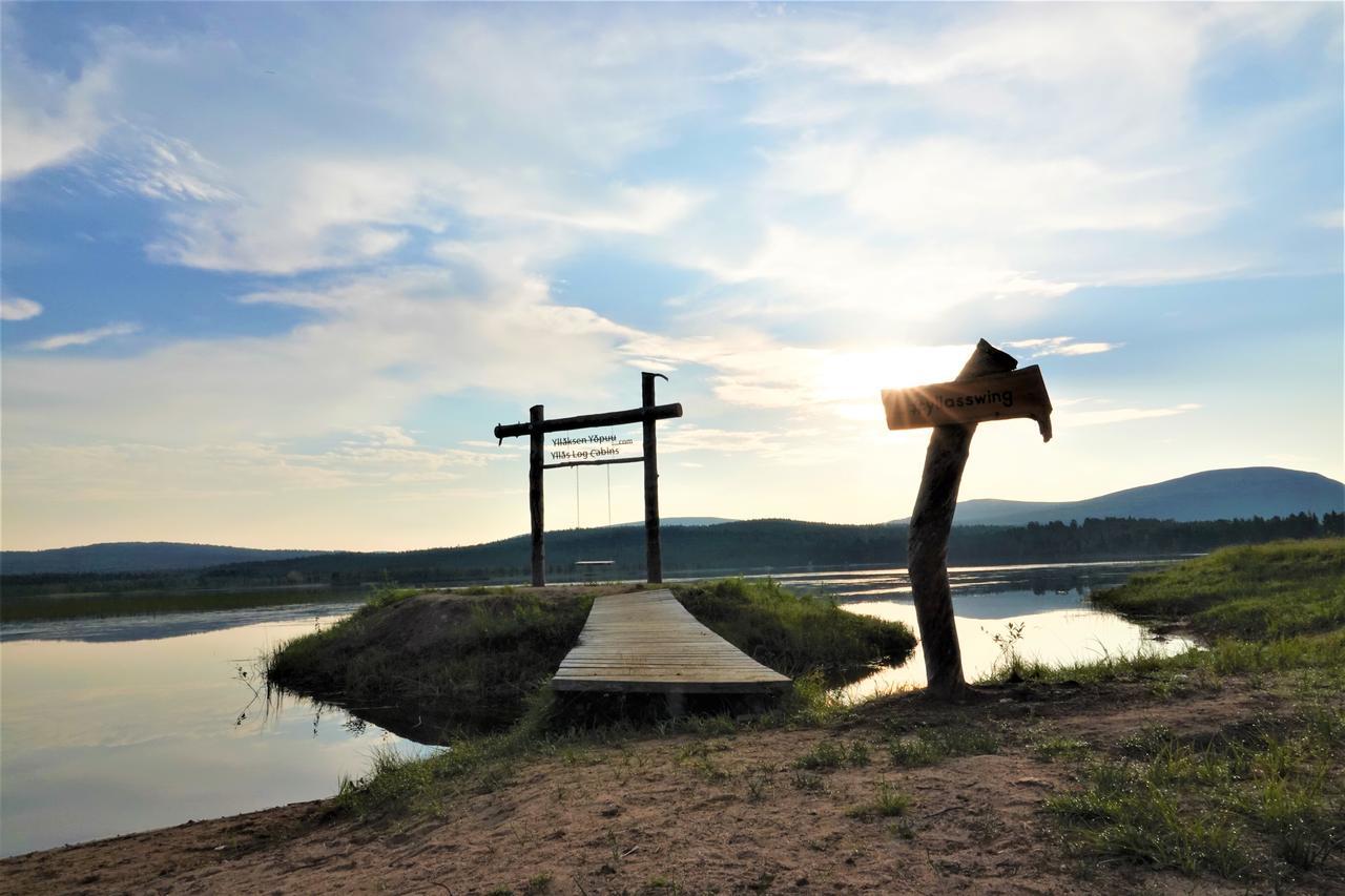 Yllaeksen Yoepuu Villa Akaslompolo Bagian luar foto